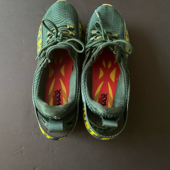 UMYOGO Men Running Shoes Just so so Male Blade-Type Sport Shoes, green, size 39 - Picture 6 of 8